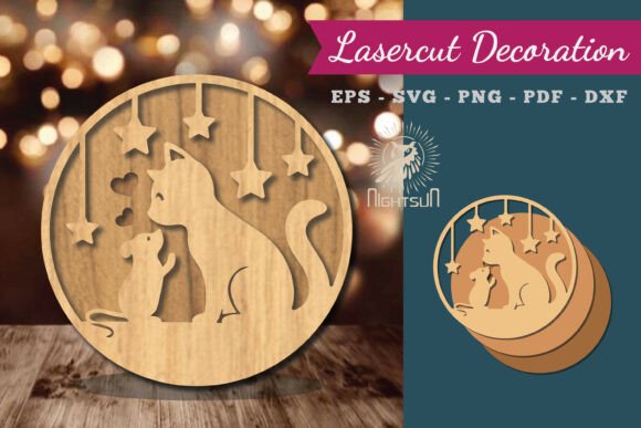 Cat and Mouse Lasercut Round 2