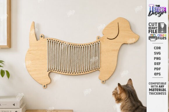 Cat Scratcher Laser Cut Pet Furniture