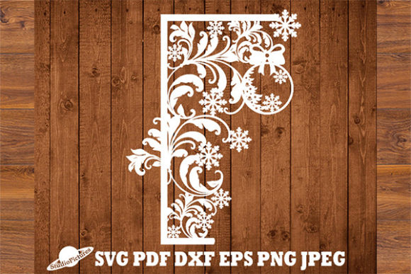 Christmas Floral SVG, Christmas SVG Cric