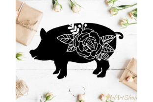 Pig, Farm Mandala Animal